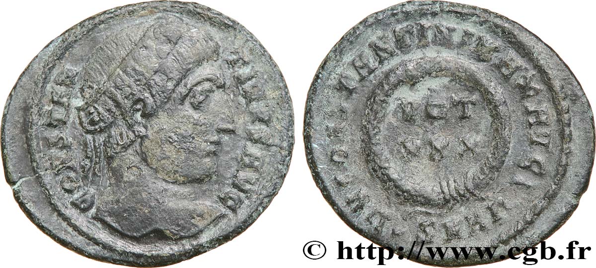 CONSTANTINE I THE GREAT Centenionalis ou nummus XF