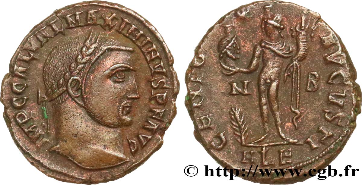 MAXIMINUS II  Follis ou nummus AU