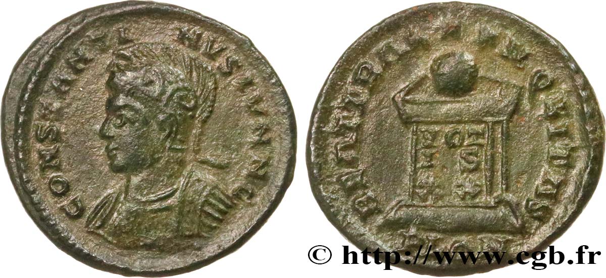 CONSTANTINO II Centenionalis ou nummus EBC/MBC+