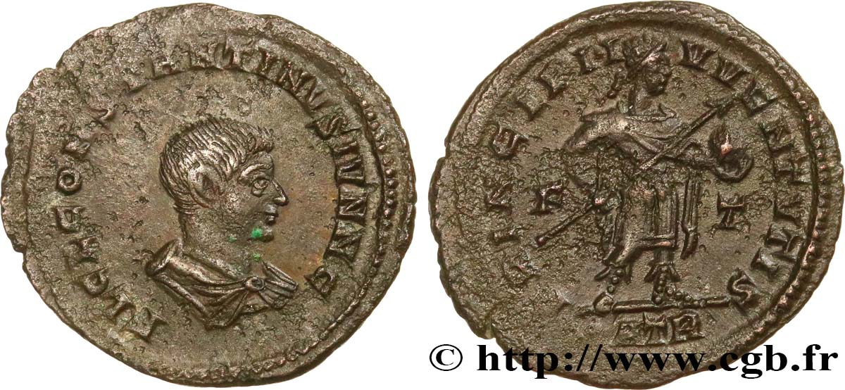 CONSTANTIN II Follis ou nummus SUP