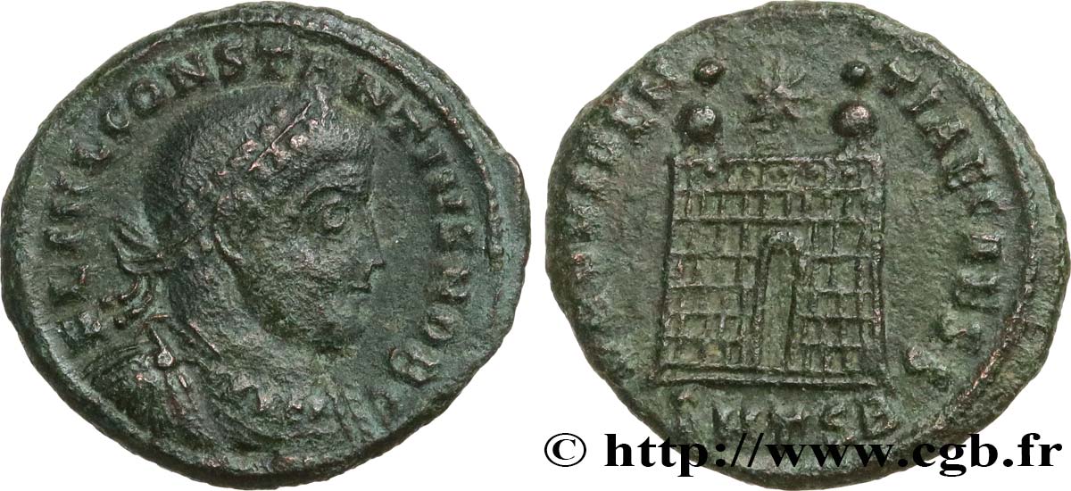 CONSTANTIUS II Centenionalis ou nummus VZ