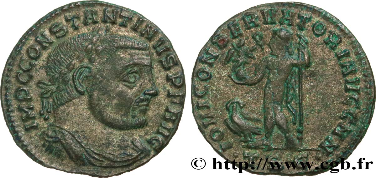 CONSTANTIN Ier LE GRAND Follis ou nummus SUP/TTB+