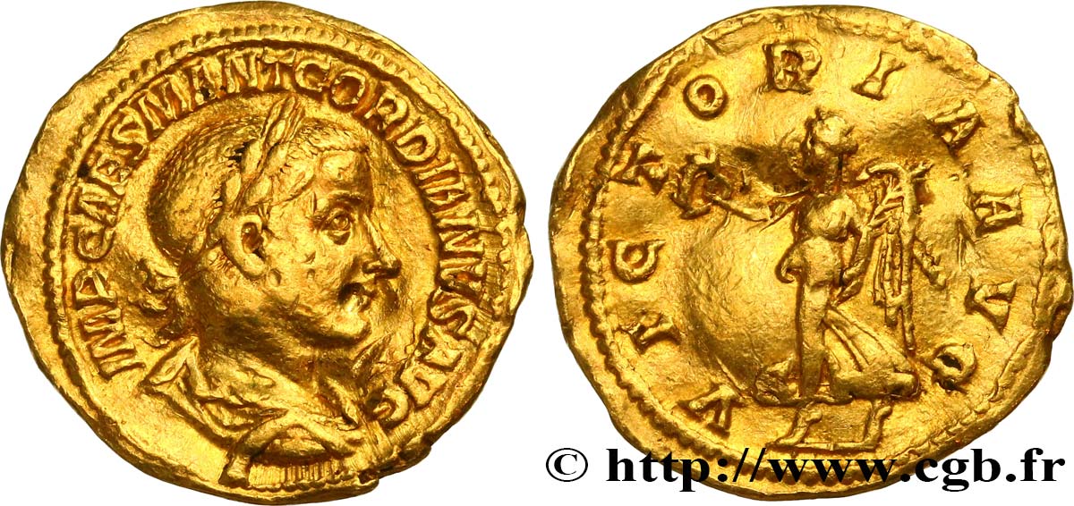 GORDIANUS III Aureus SS