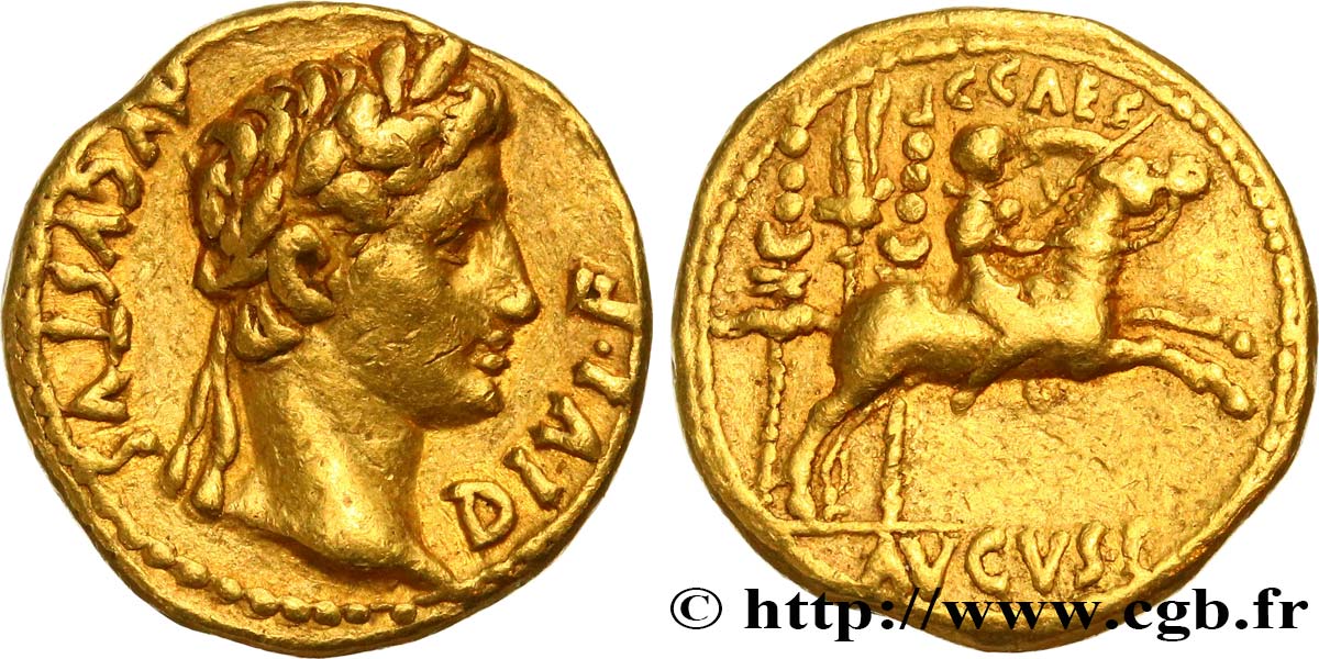 AUGUSTUS and CAIUS Aureus SS