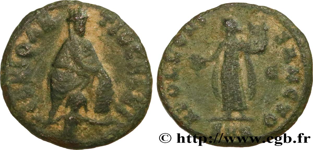 ANTIOCHIA Demi-follis ou demi-nummus BC+/MBC+