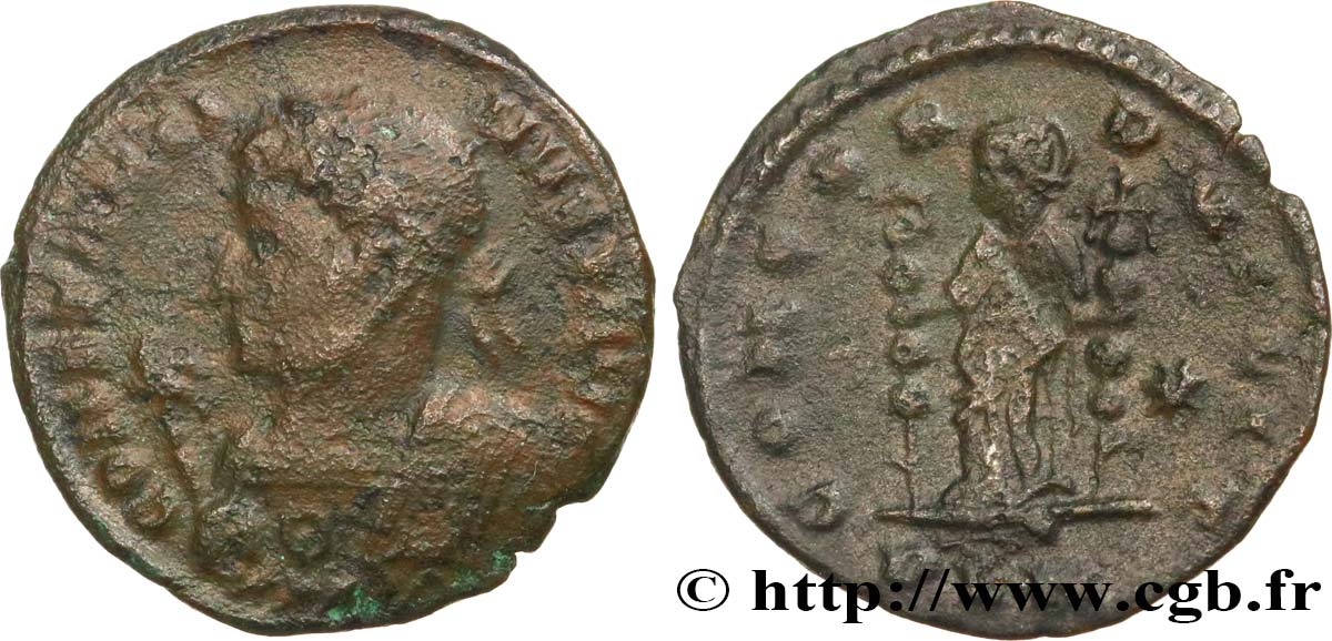 CONSTANTINO I EL MAGNO Follis ou nummus BC+