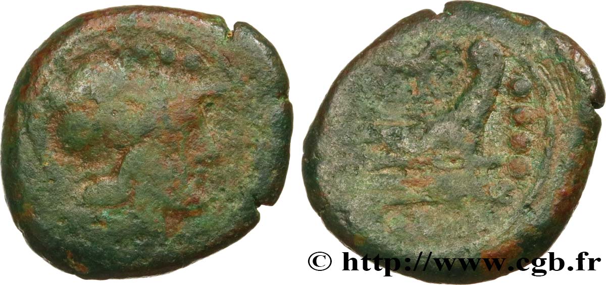 ROMAN REPUBLIC - ANONYMOUS Triens VF