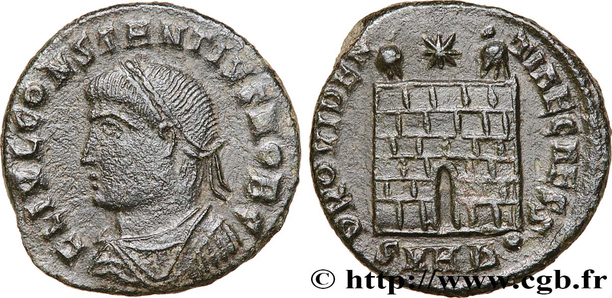 CONSTANCE II Centenionalis ou nummus SUP