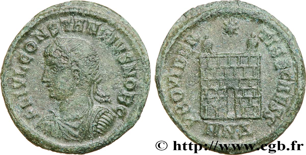 CONSTANCE II Centenionalis ou nummus SUP