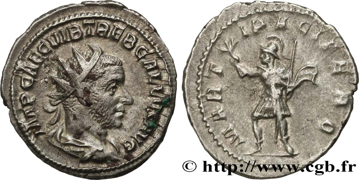 TREBONIANUS GALLUS Antoninien AU
