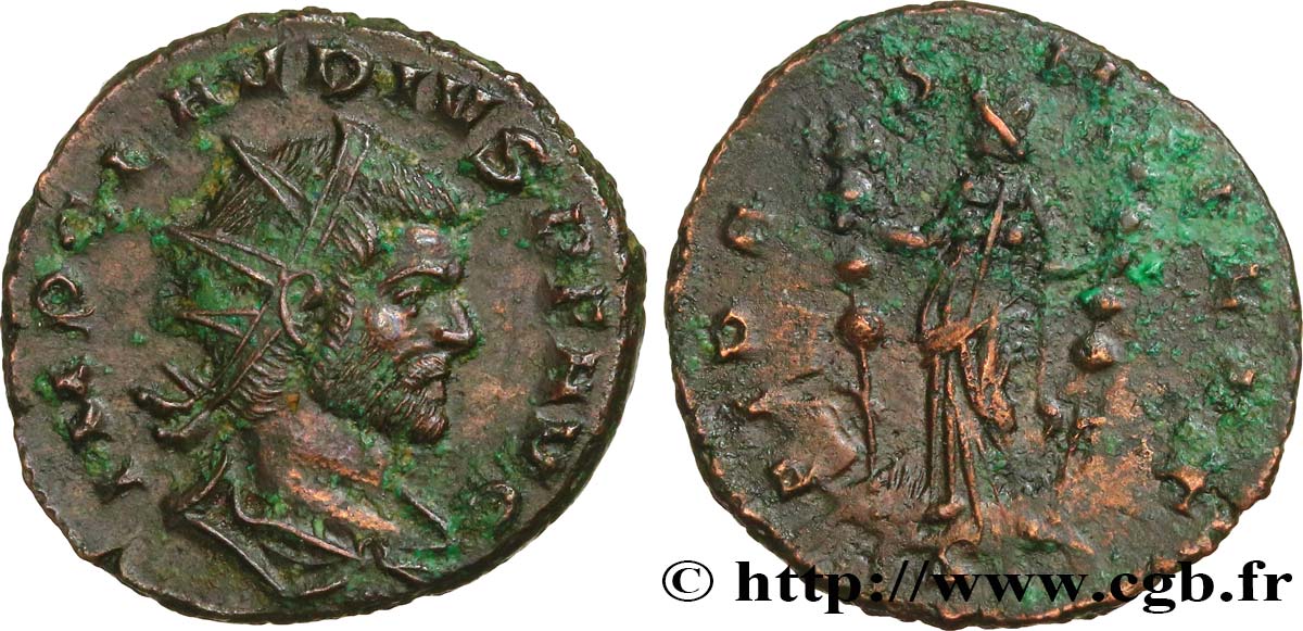 CLAUDIUS II GOTHICUS Antoninien AU/XF