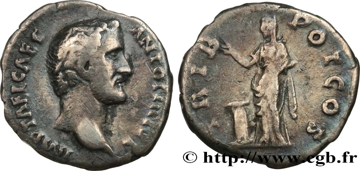 ANTONINUS PIUS Denier fSS