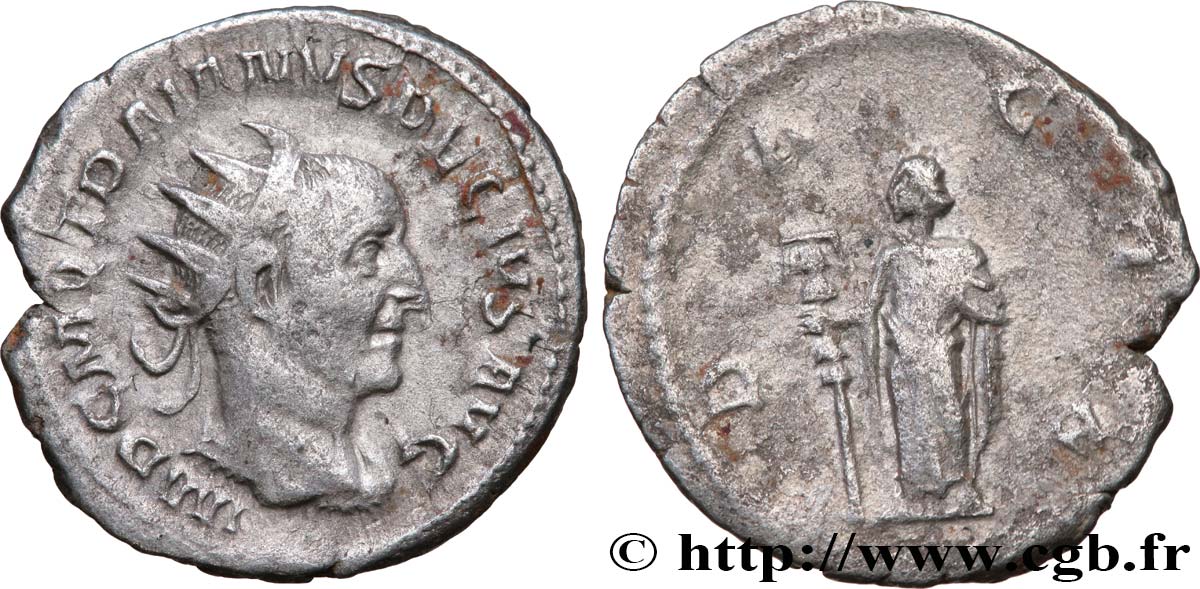 TRAIANUS DECIUS Antoninien SS