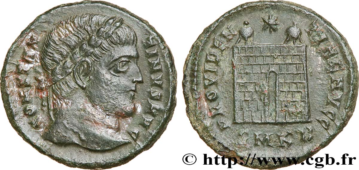 CONSTANTINE I THE GREAT Centenionalis ou nummus AU