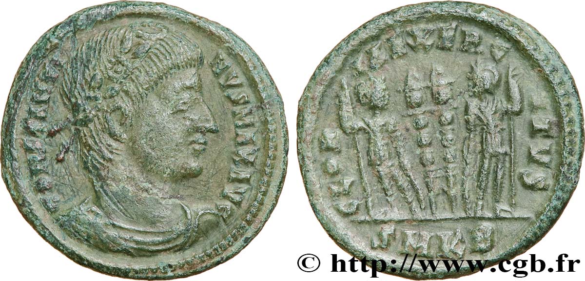 CONSTANTINE I THE GREAT Centenionalis ou nummus XF