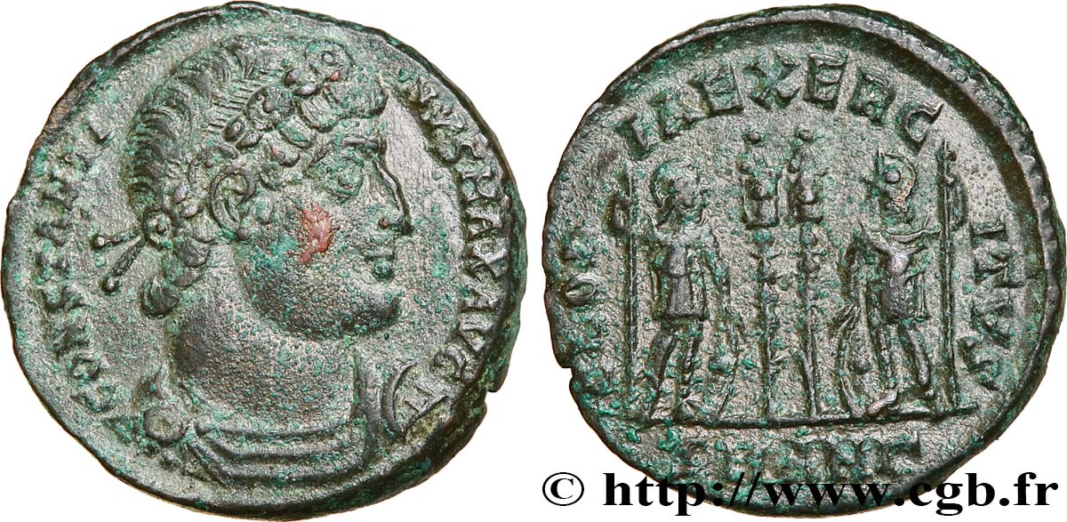 CONSTANTINE I THE GREAT Centenionalis ou nummus AU