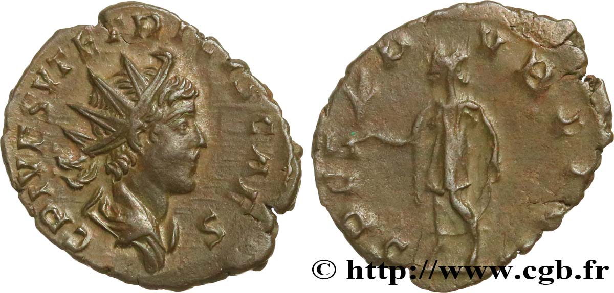 TETRICUS II Antoninien AU/AU
