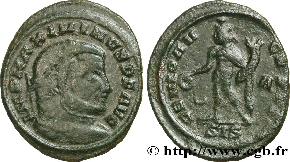 GALERIUS Follis ou nummus XF