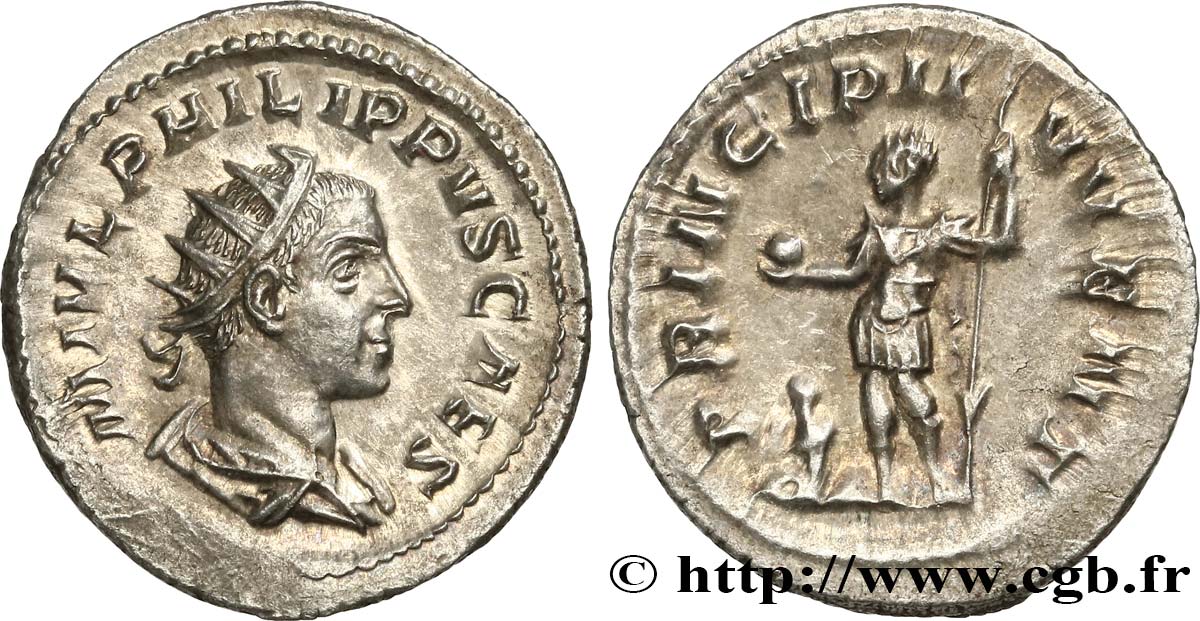 PHILIPPUS II Antoninien MS