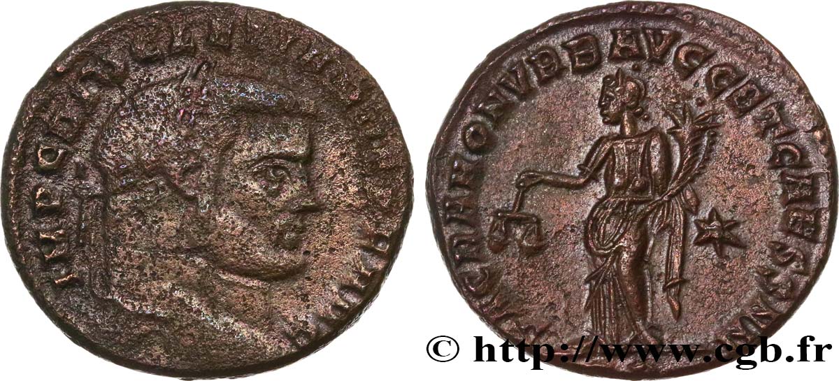 DIOCLEZIANO Follis ou nummus BB/q.SPL