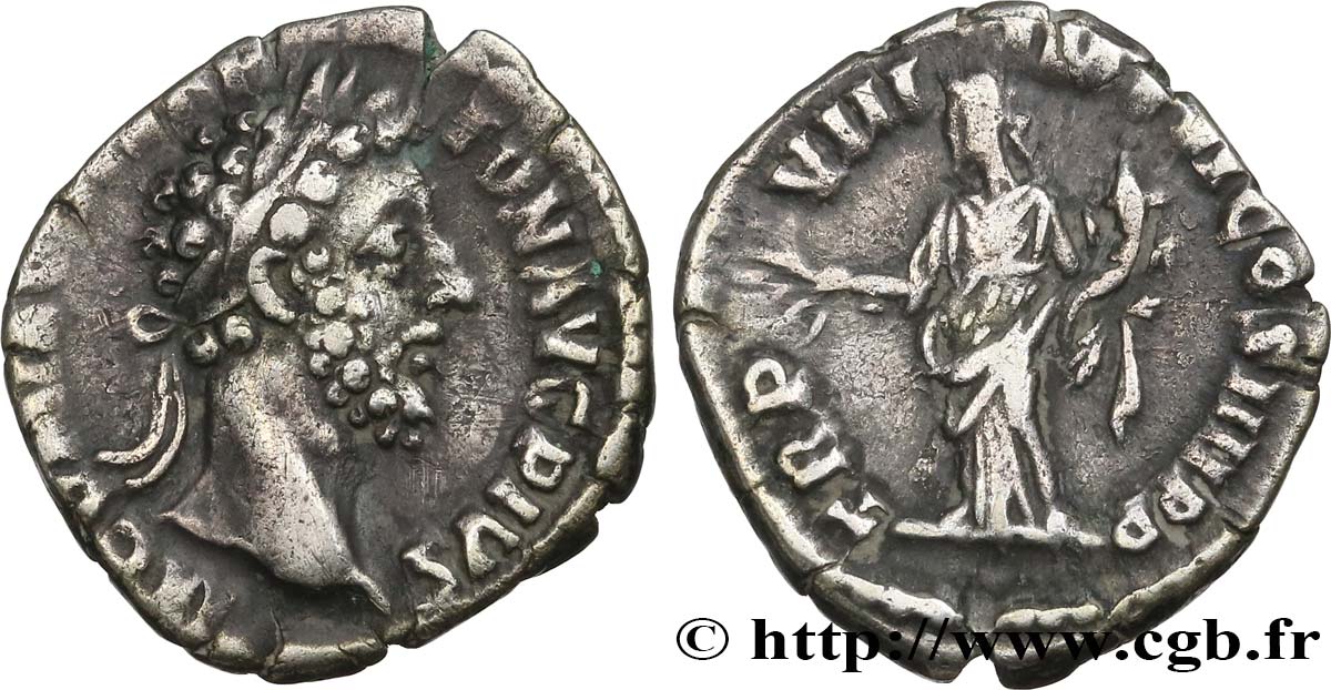 COMMODUS Denier XF