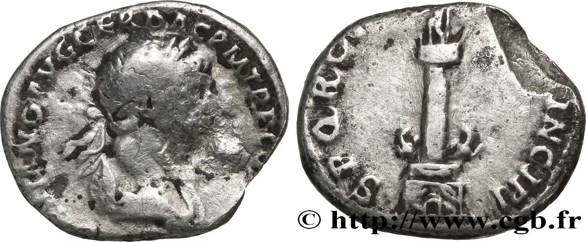 TRAJANUS Denier VF