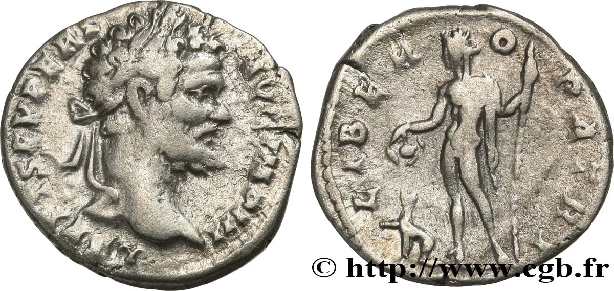 SEPTIMIUS SEVERUS Denier VF