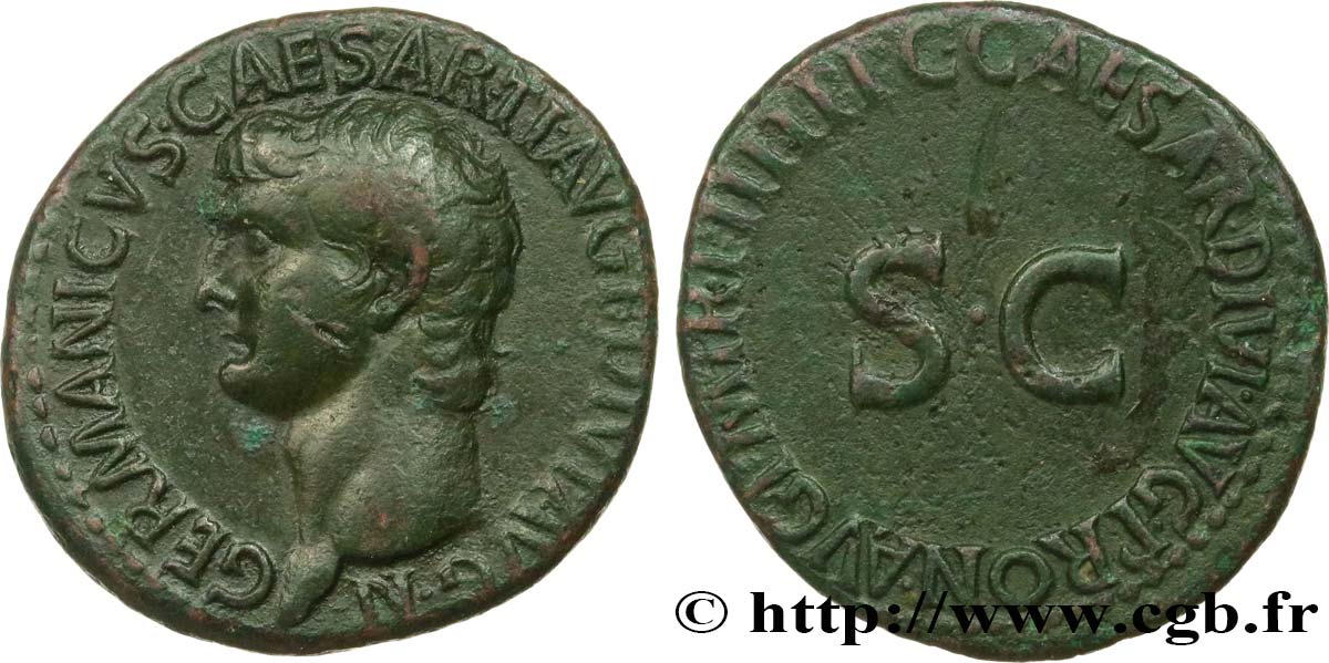 GERMANICUS As XF