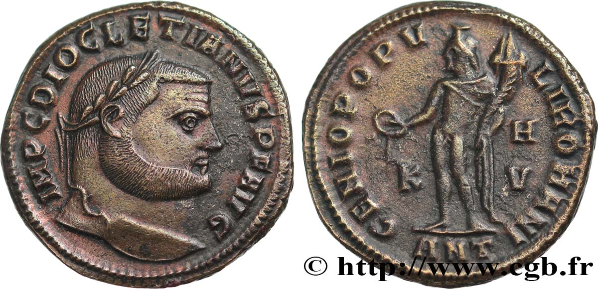 DIOCLÉTIEN Follis ou nummus SUP