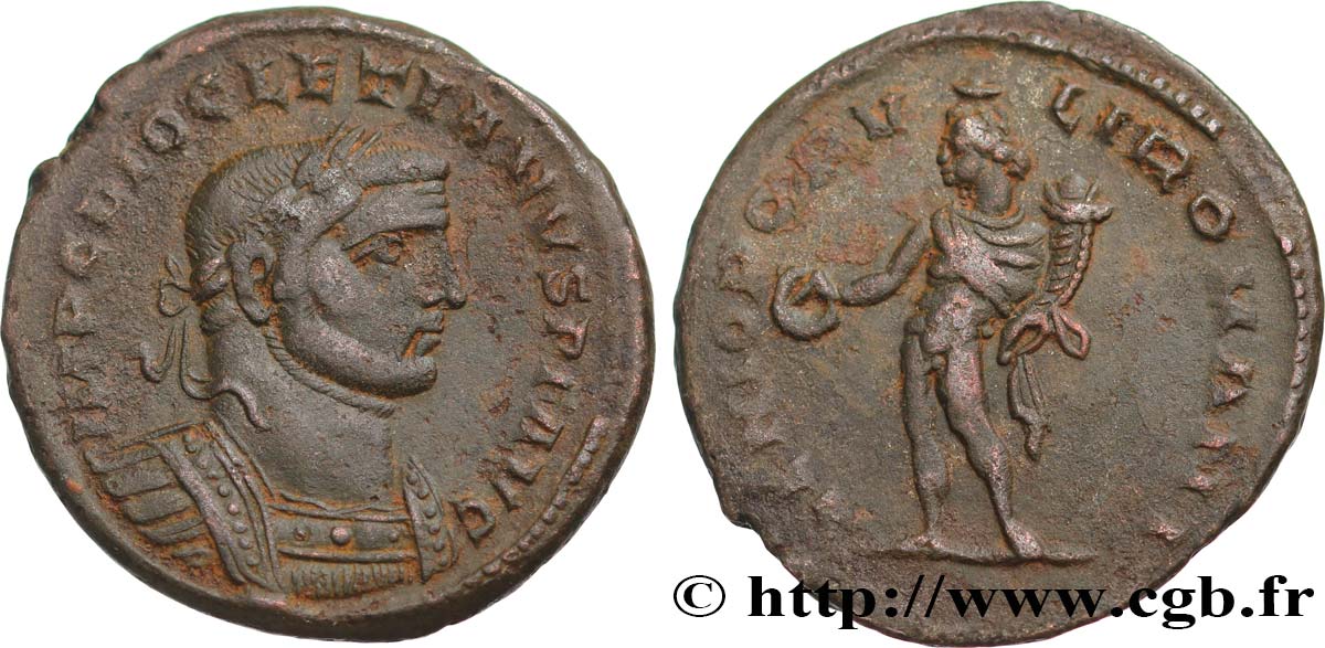 DIOCLÉTIEN Follis ou nummus TTB+