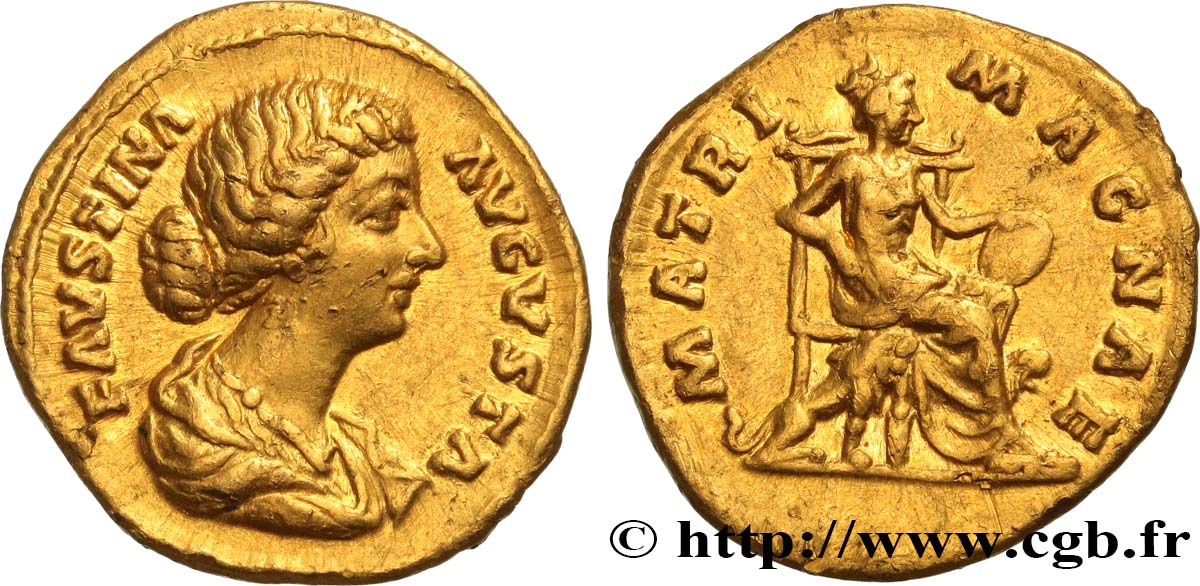 FAUSTINA GIOVANE Aureus q.SPL