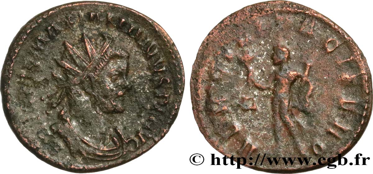 MAXIMIANUS HERCULIUS Aurelianus XF/VF