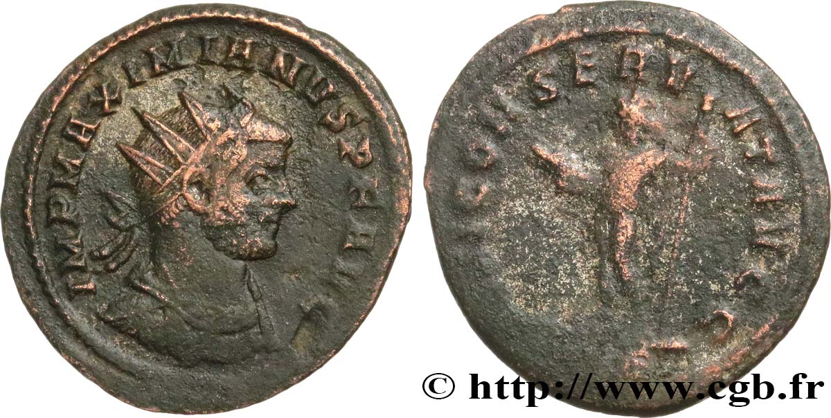 MAXIMIANUS HERCULIUS Aurelianus fSS/S