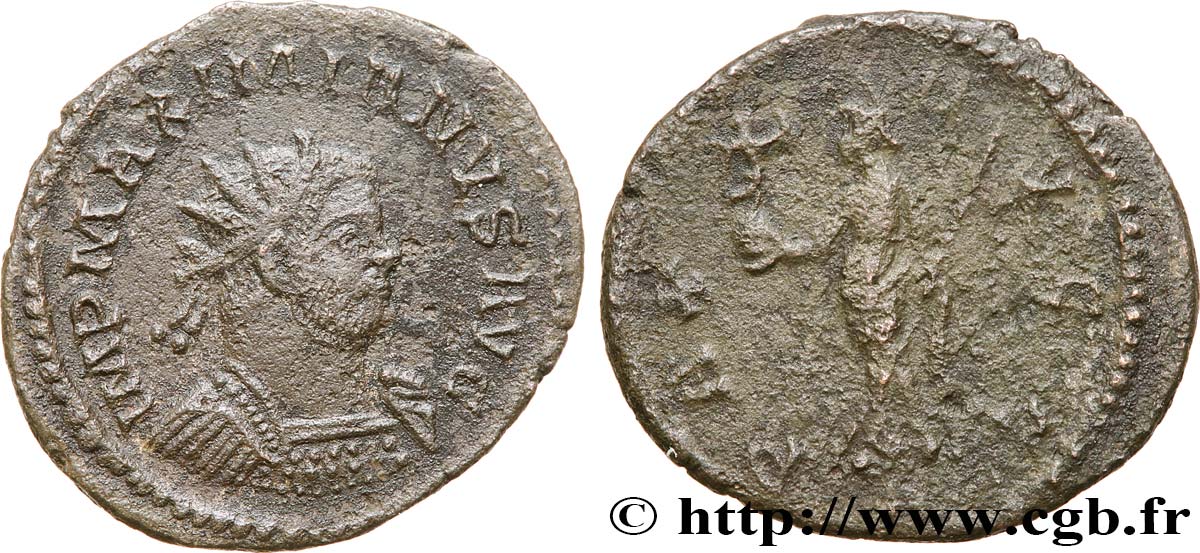 MAXIMIANUS HERCULIUS Aurelianus VF/VF