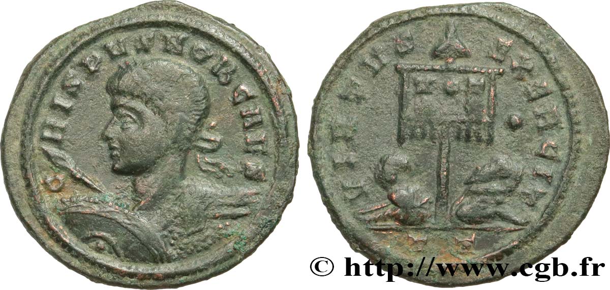 CRISPUS Centenionalis ou nummus TB+