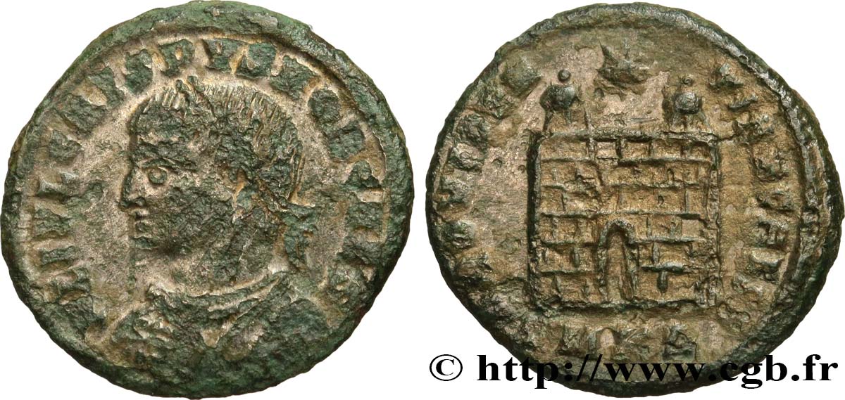 CRISPUS Centenionalis ou nummus VF