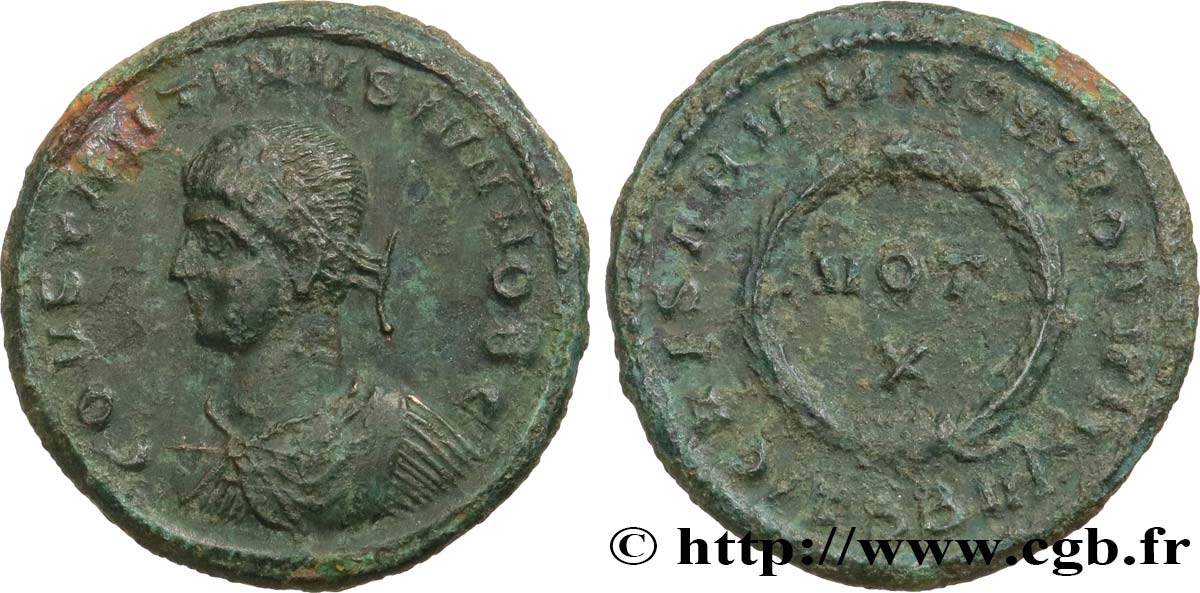 CONSTANTINE II Centenionalis ou nummus XF