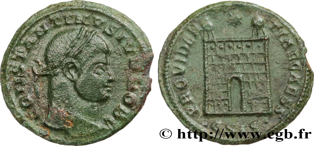 CONSTANTINUS II Centenionalis ou nummus SS