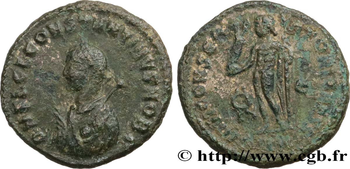 CONSTANTINO II Centenionalis ou nummus MBC/BC+