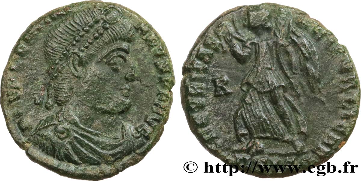 VALENTINIAN I Nummus, (PB, Æ 3) AU