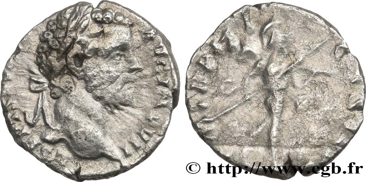 SEPTIMIUS SEVERUS Denier VF