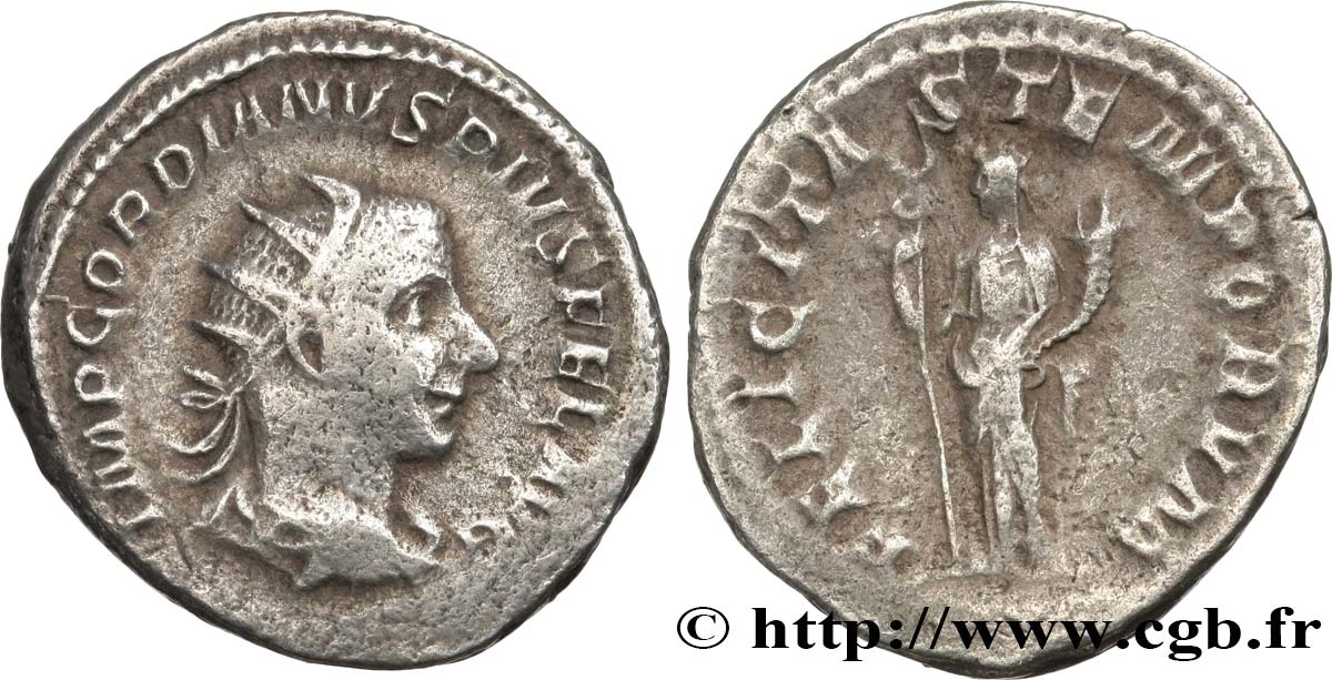 GORDIANO III Antoninien BC+