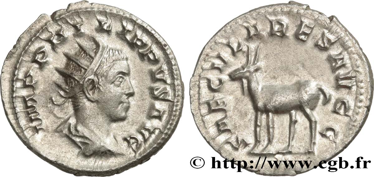 PHILIPPE II Antoninien TTB/TTB+