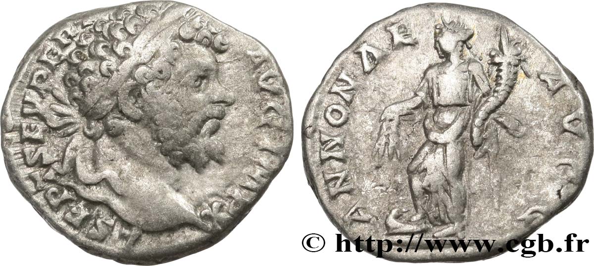 SEPTIMIUS SEVERUS Denier SS