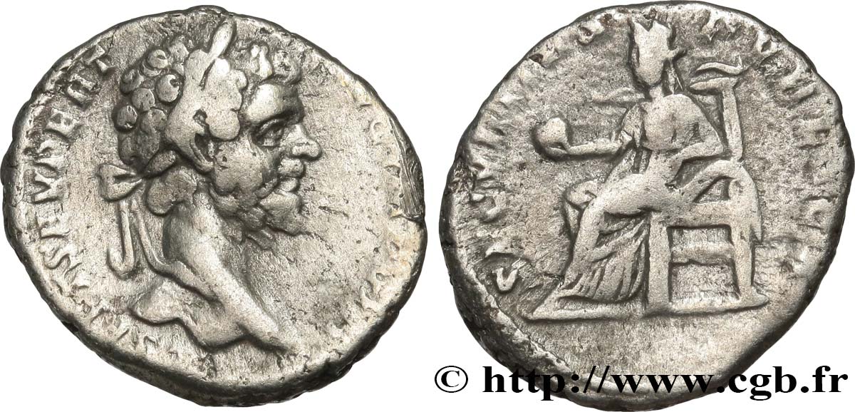 SEPTIMIUS SEVERUS Denier VF