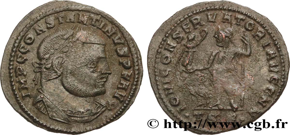 CONSTANTIN Ier LE GRAND Follis ou nummus TTB