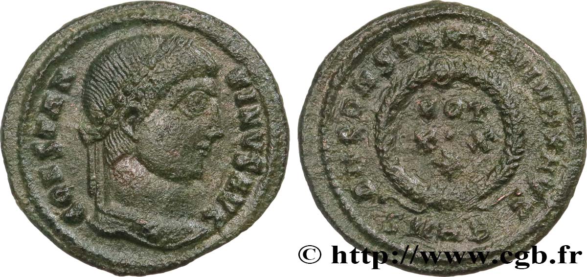 CONSTANTINO I EL MAGNO Centenionalis ou nummus EBC