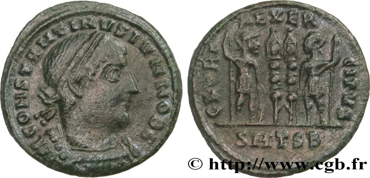 COSTANTINO II Centenionalis ou nummus q.SPL