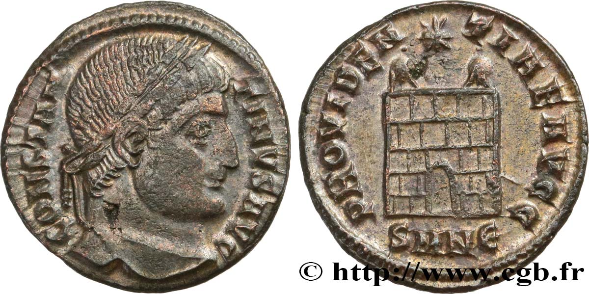 CONSTANTINO I EL MAGNO Centenionalis ou nummus SC