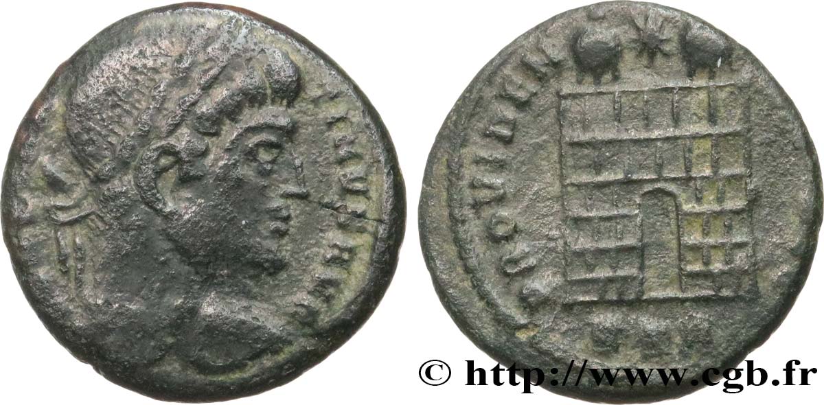 CONSTANTINUS I DER GROßE Centenionalis ou nummus fSS